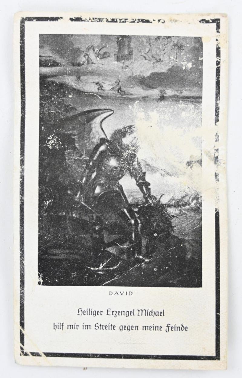 German WH Deathcard 1942 — image 3