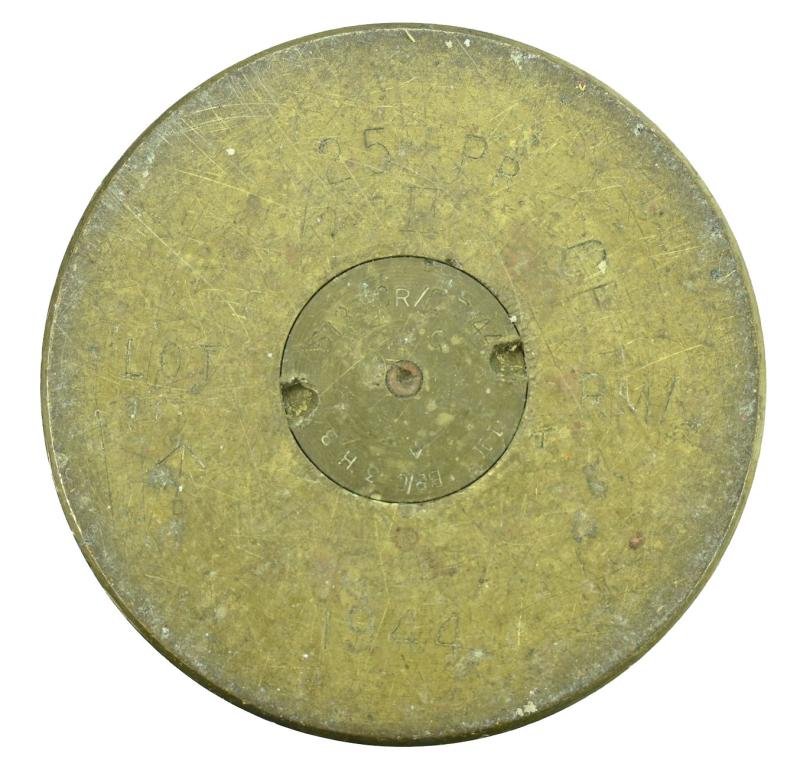 British WW2 25pds Artillery Shell — image 4