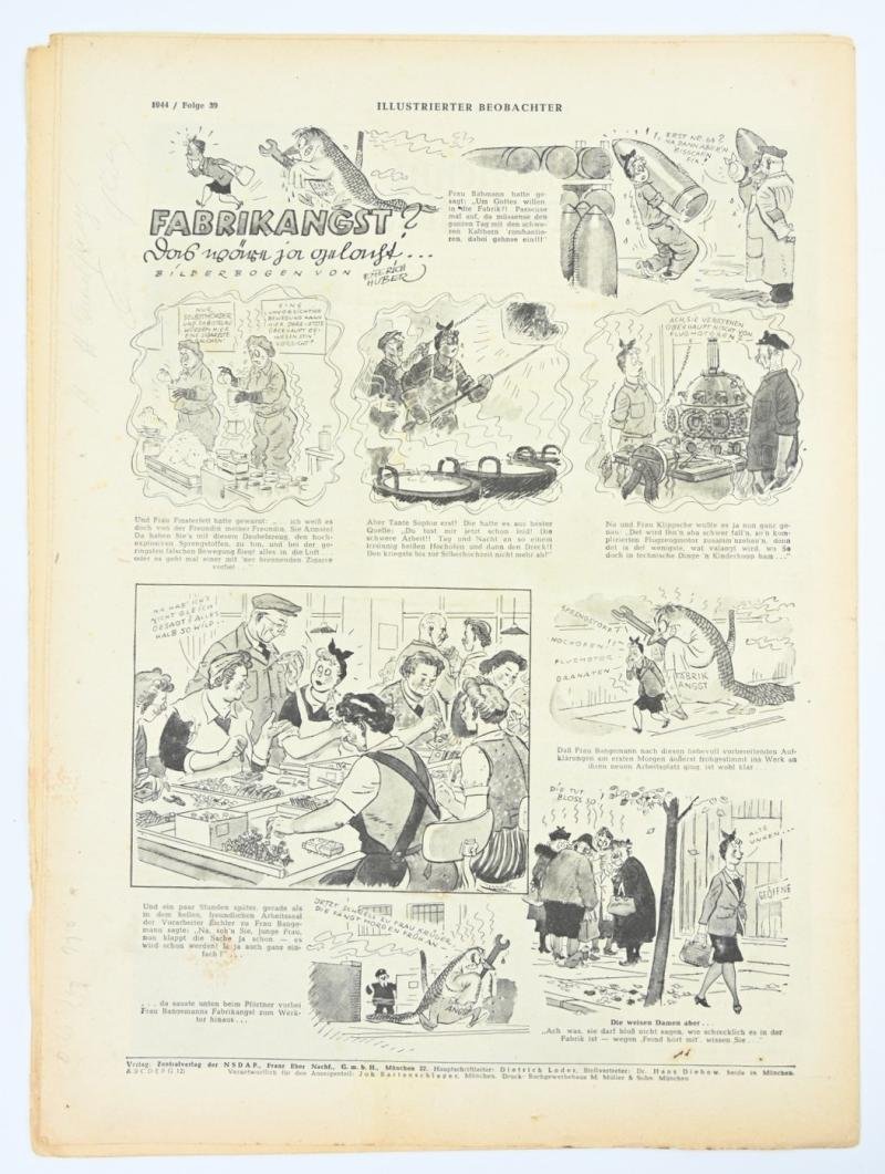 German Third Reich Magazin Illustrierte Beobachter 28 September 1944 — image 8