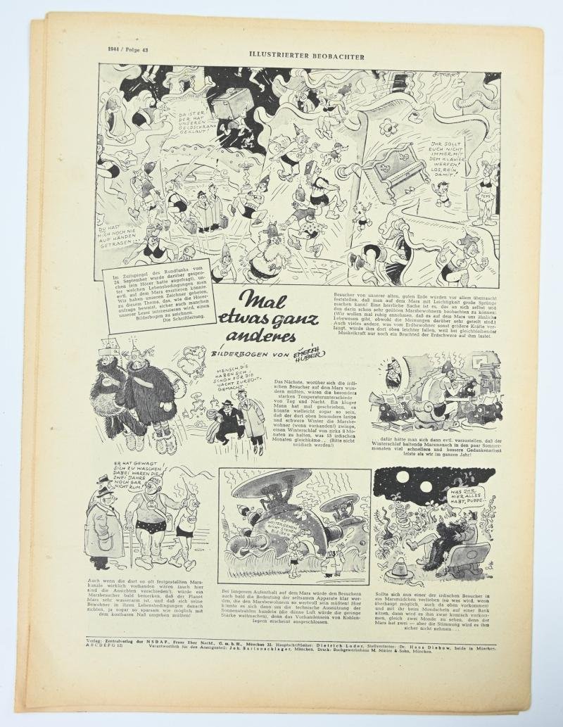 German Third Reich Magazin Illustrierte Beobachter 26 October1944 — image 7