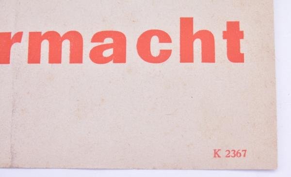 German/Dutch Wehrmacht Train Sign — image 3