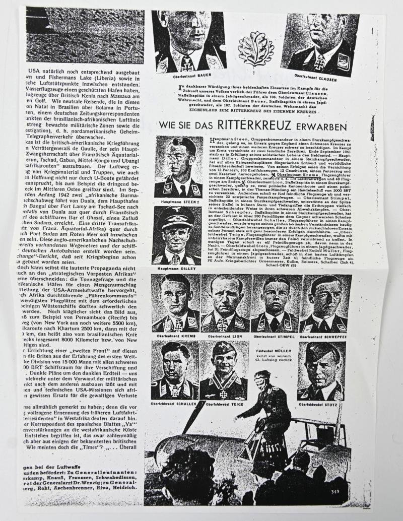 Signature of Luftwaffe KC Recipient 'Gerhard Krems' — image 6