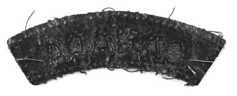 Canadian WW2 Army Corps Shoulder Title Badge Flash — image 2