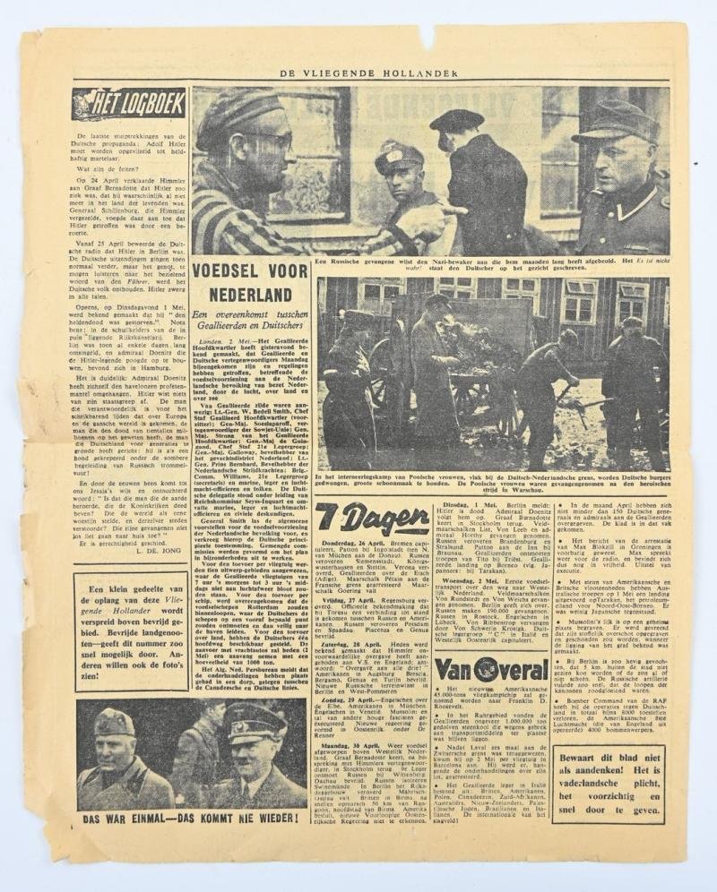 Allied Droppingsflyer 'De Vliegende Hollander' 3 May 1945 — image 3