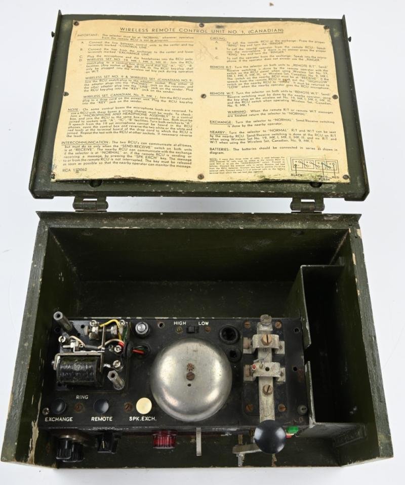 Canadian WW2 Wireless Remote Control Unit No.1 — image 7
