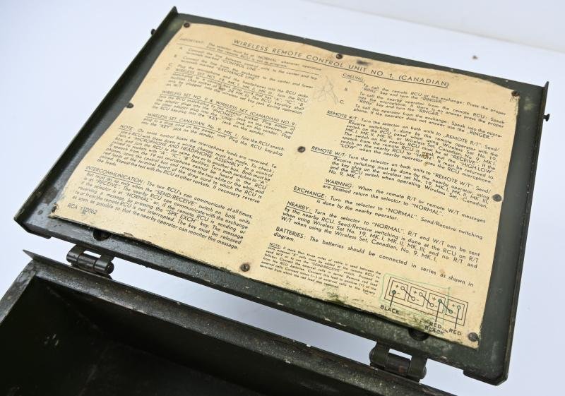 Canadian WW2 Wireless Remote Control Unit No.1 — image 9