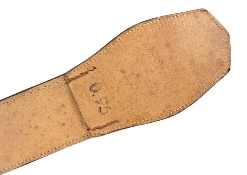 Italian WW2 Fascist Officer's Belt & Buckle — image 4