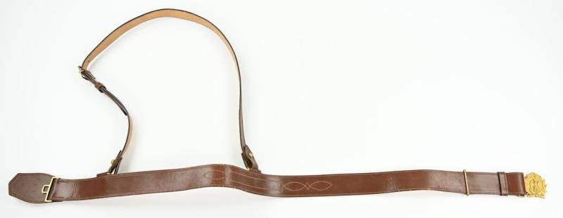 Italian WW2 Fascist Officer's Belt & Buckle — image 7