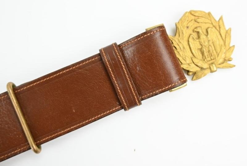 Italian WW2 Fascist Officer's Belt & Buckle — image 8