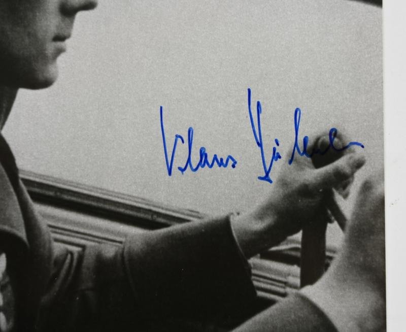 Signature of Luftwaffe KC Recipient 'Klaus Häberlen' — image 2