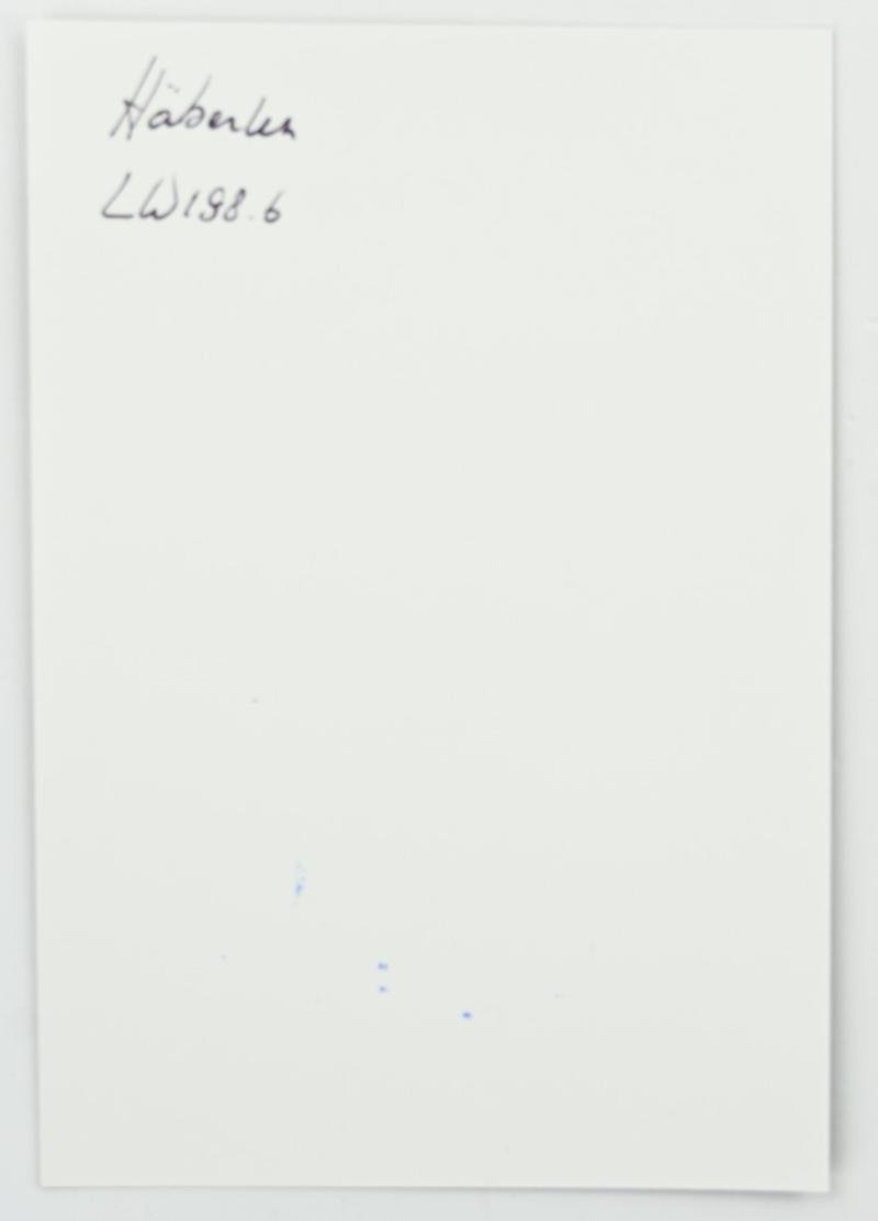 Signature of Luftwaffe KC Recipient 'Klaus Häberlen' — image 3