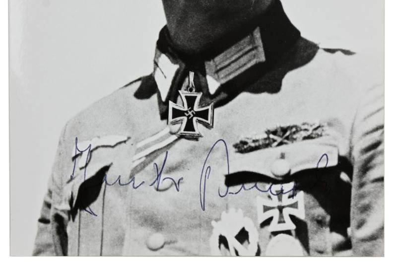Signature of Wehrmacht Heer KC Recipient 'Günter Braake' — image 2
