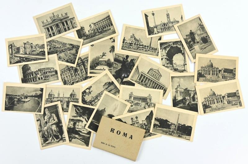 Italian WW2 Rome City Postcards Set — image 4