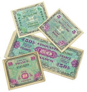 Allied WW2 Invasion Banknotes