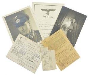 German WH Portrait/Paper Grouping 'August Muus'