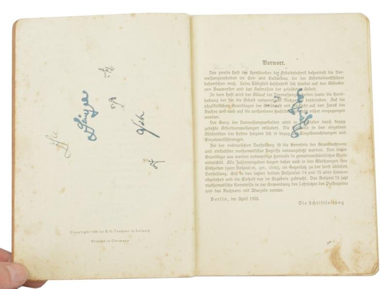 German RAD Handbook 1935 — image 3