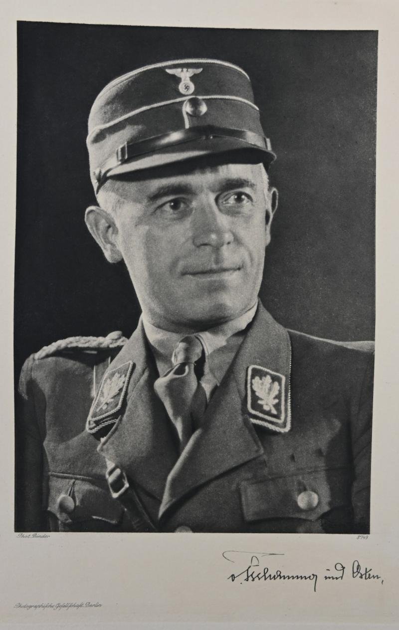 German Third Reich 'Hans von Tschammer Osten' Lithograph by K.J. Böhringer — image 2