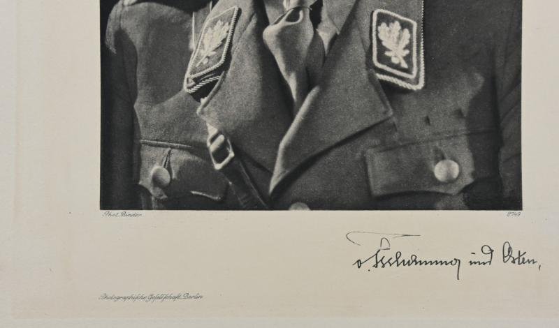 German Third Reich 'Hans von Tschammer Osten' Lithograph by K.J. Böhringer — image 3