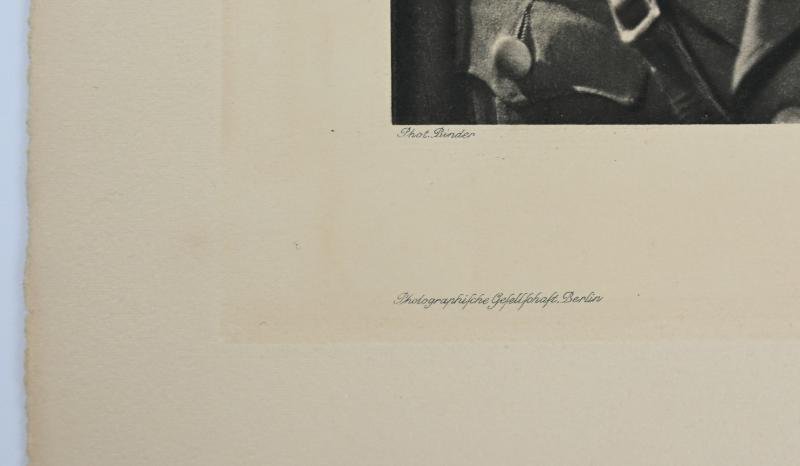 German Third Reich 'Hans von Tschammer Osten' Lithograph by K.J. Böhringer — image 5