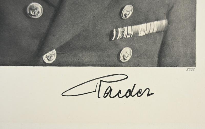 German Third Reich Litho 'Erich Raeder' — image 4