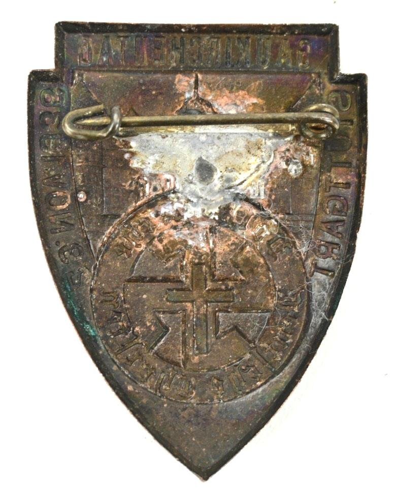 German Gaukirchentag 1934 Stuttgart Badge — image 2