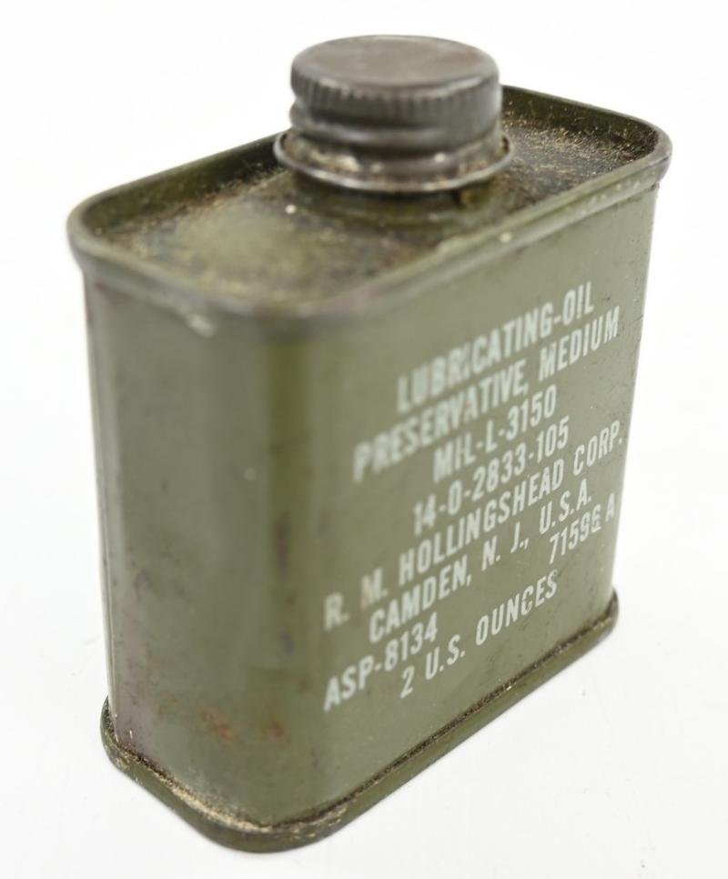 US WW2 Lubricating Oil Bottle — image 4