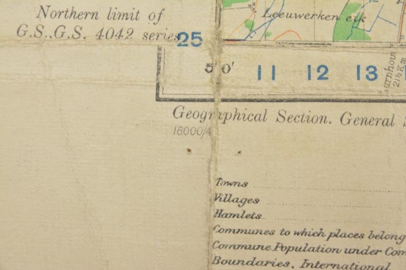 US WW2 Mapcard 's-Hertogenbosch Holland 1944 — image 4