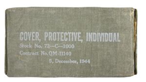 US WW2 Individual Protective Cover