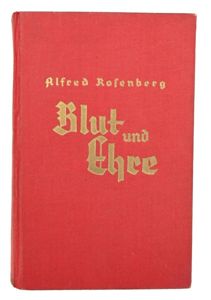 Book Alfred Rosenberg 'Blut und Ehre'