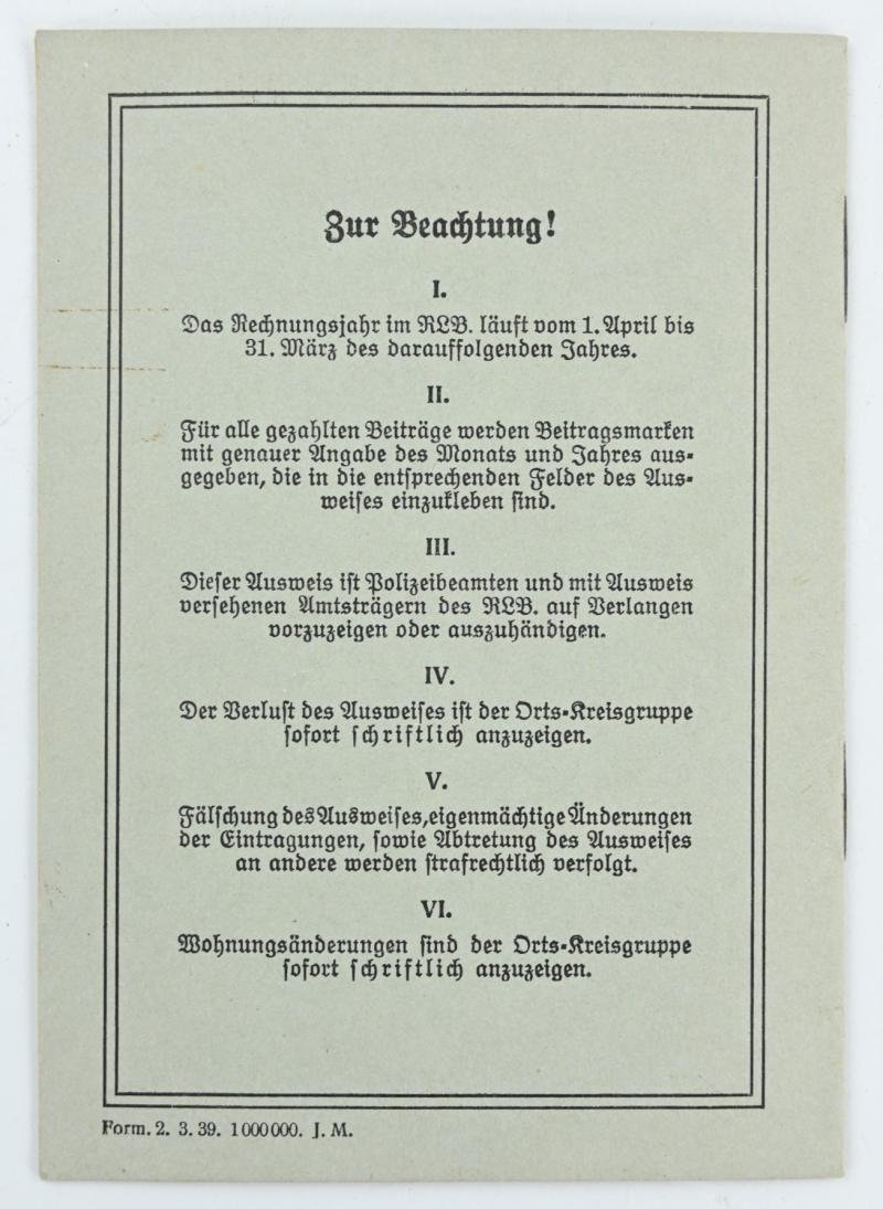 German RLB Memberpass — image 4