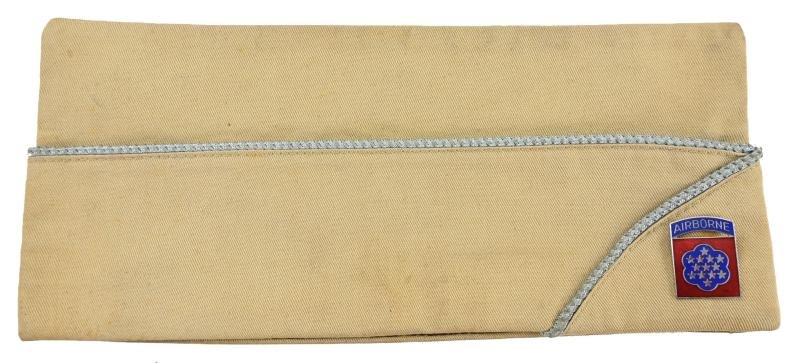 US WW2 Paratrooper 508th PIR/ 82nd AB 2nd Lieutenant Side Cap — image 2