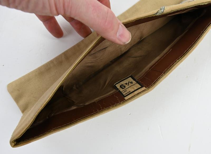 US WW2 Paratrooper 508th PIR/ 82nd AB 2nd Lieutenant Side Cap — image 4