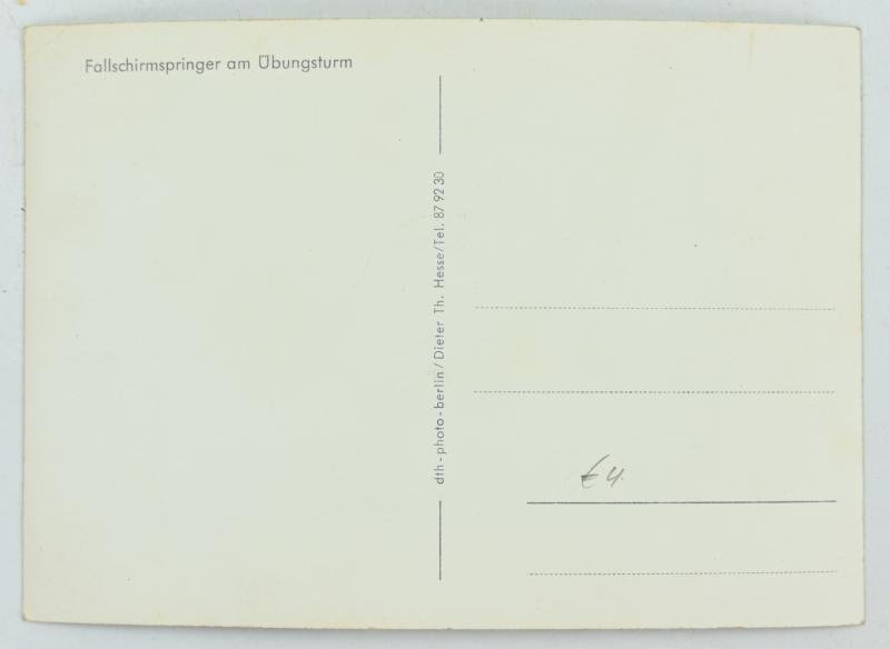 German LW FSJ Picture Postcard — image 2