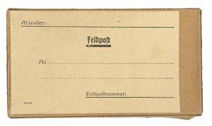 German WH Feldpost Box