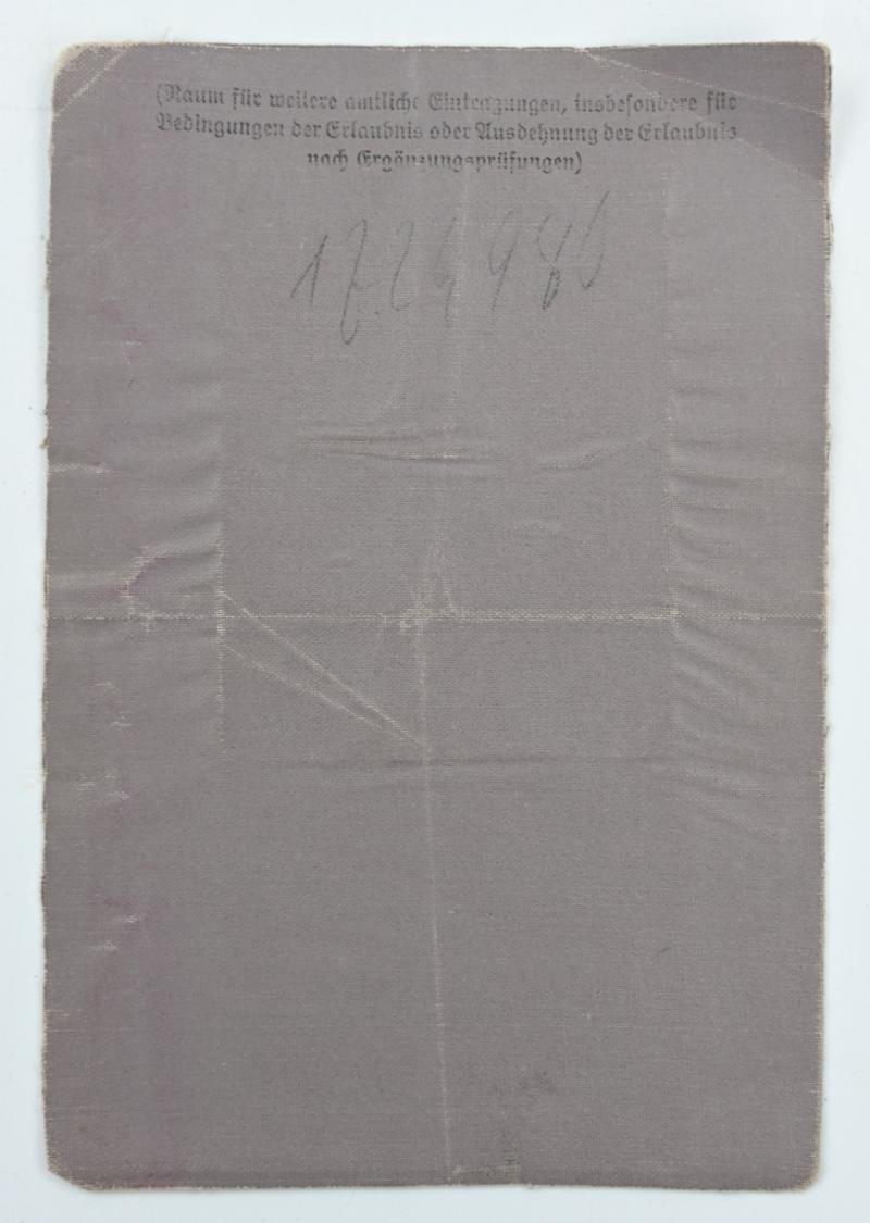 German WH Drivers License — image 3