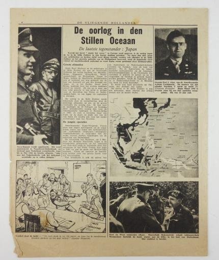 Allied/Dutch Flyer “De Vliegende Hollander” 10 May 1945 Last Edition — image 3