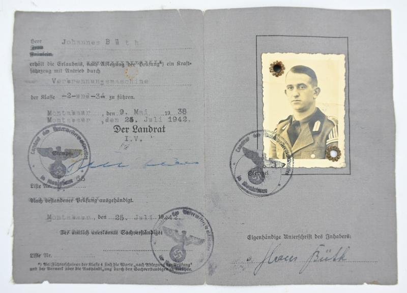 German WH Drivers License — image 2