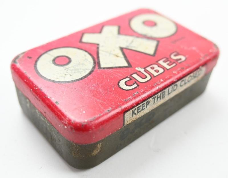 British WW2 Oxo Cubes Tin Can — image 5