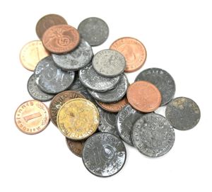 German Third Reich Era Coins Set