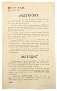 Allied Droppingflyer 'Westfront / Ostfront'