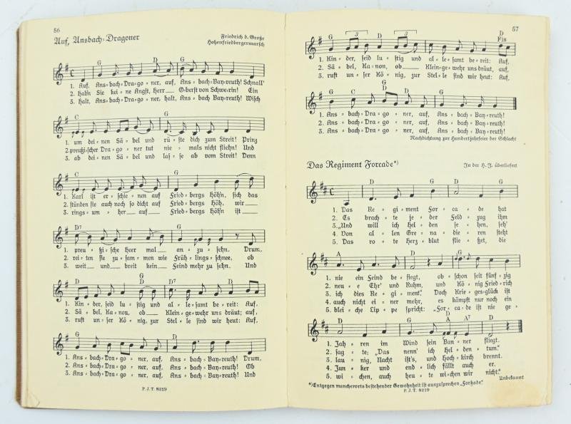 German HJ Songbook 'Uns geht die Sonne nicht unter' — image 4