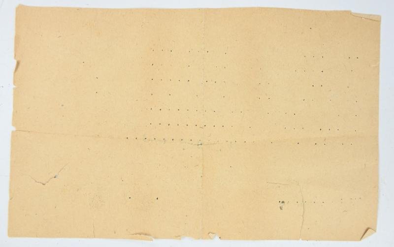 German LW FSJ Laufzettel paper — image 3