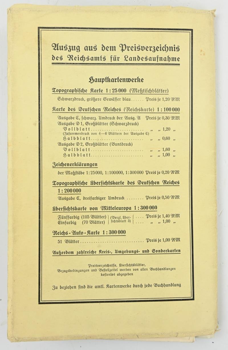 German Third Reich Era Roadmap 'Oberrheines' — image 9