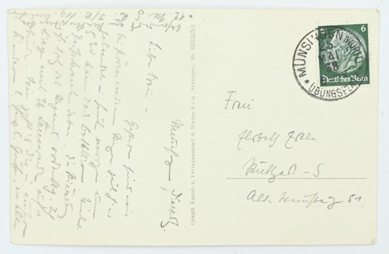 German Reichswehr Postcard — image 4