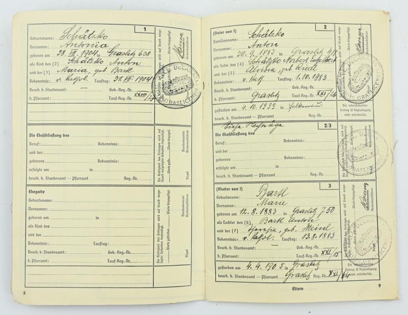 German Third Reich 'Ahnenpass' Ancestral Passport — image 4