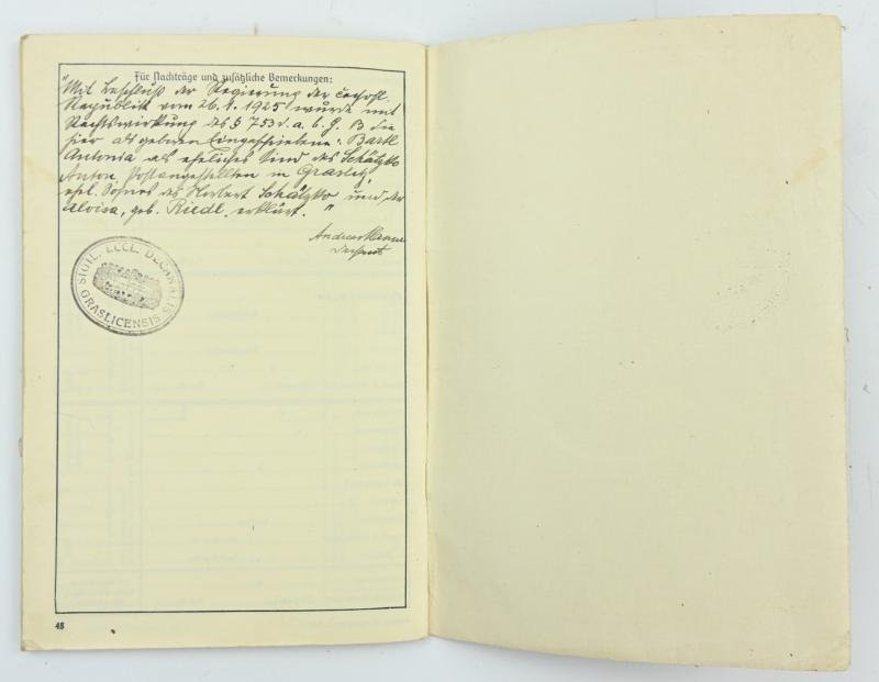 German Third Reich 'Ahnenpass' Ancestral Passport — image 6