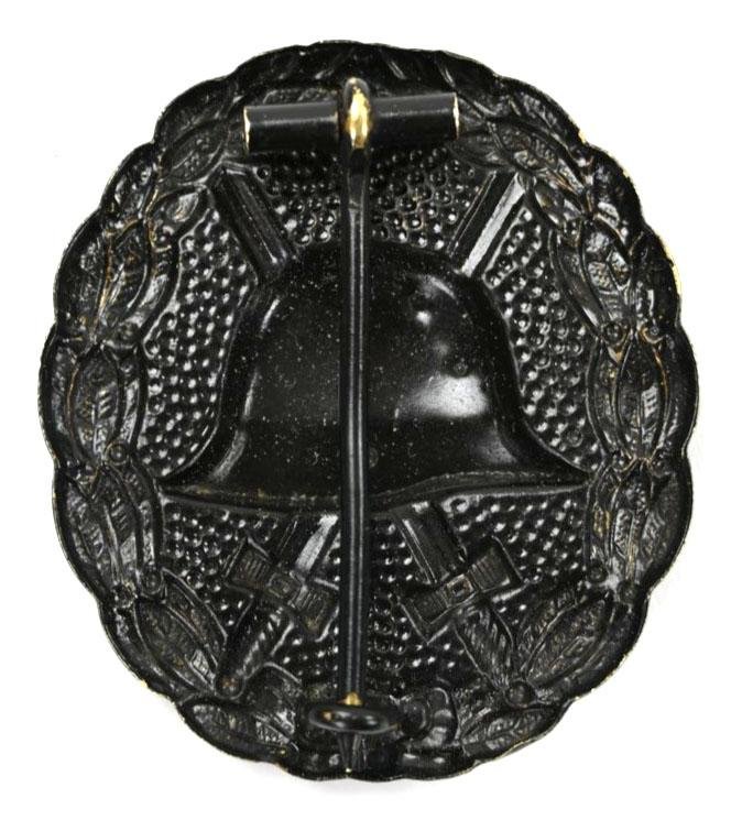 German WW1 Wound Badge in black — image 2