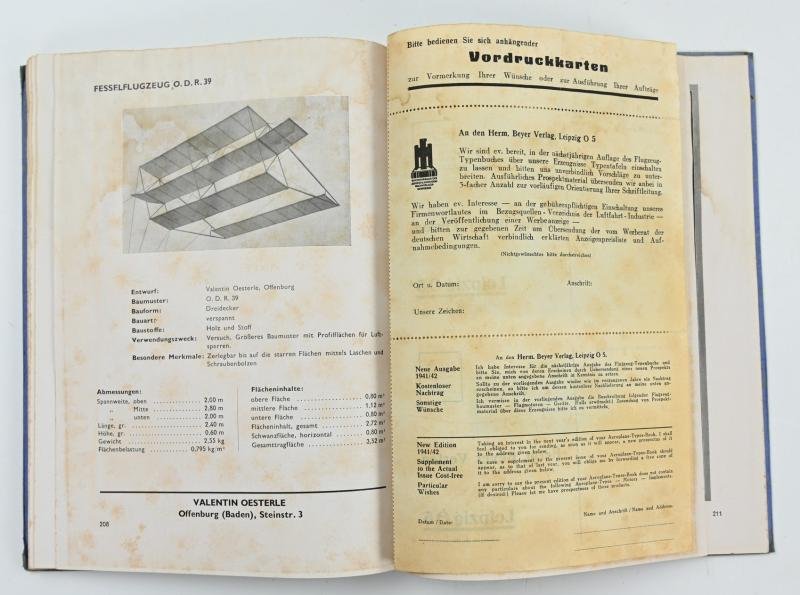 German LW Airplane Book — image 10