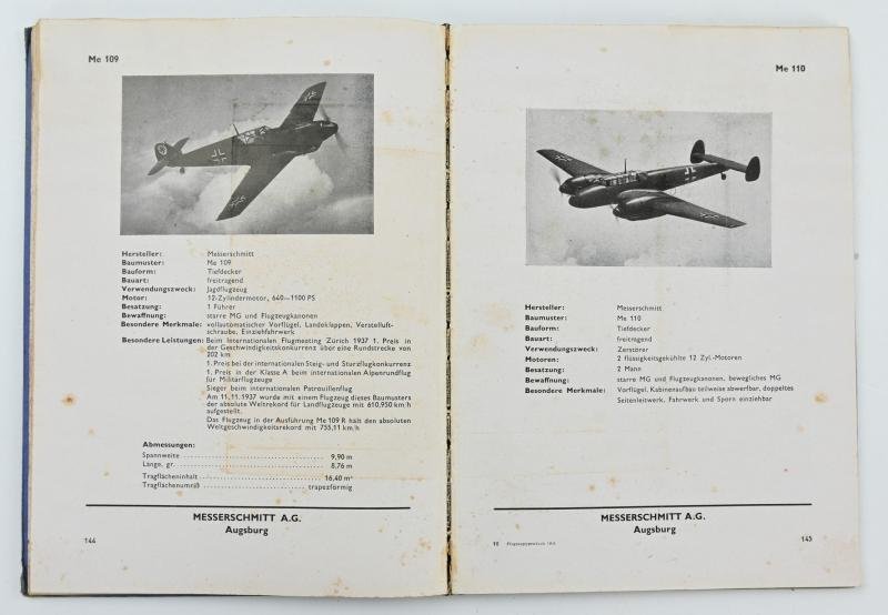 German LW Airplane Book — image 9