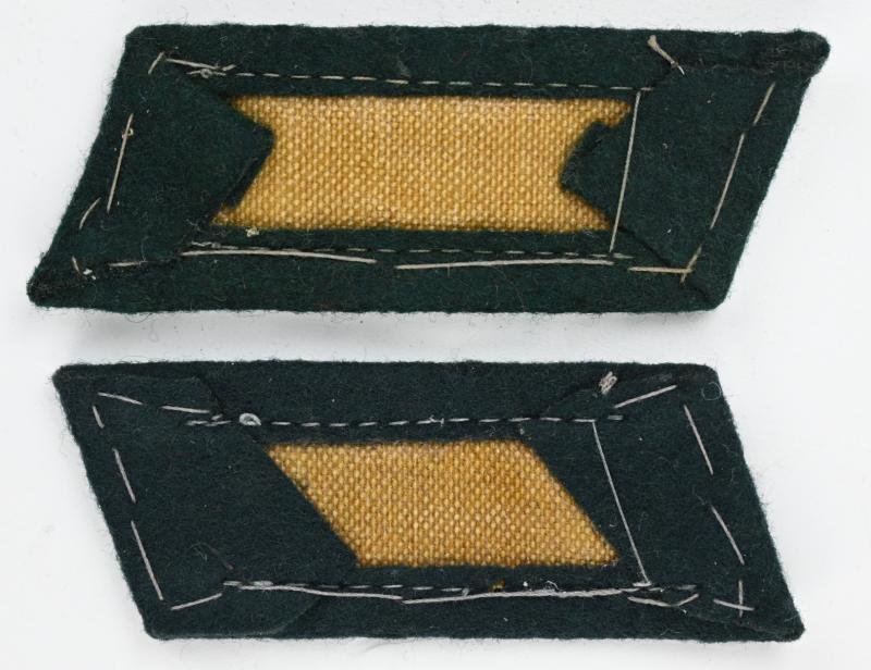 German WH EM Artillery Collar Tabs — image 3